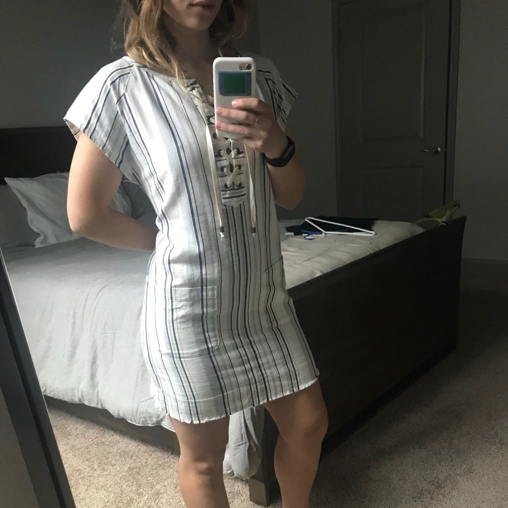Boho striped dress